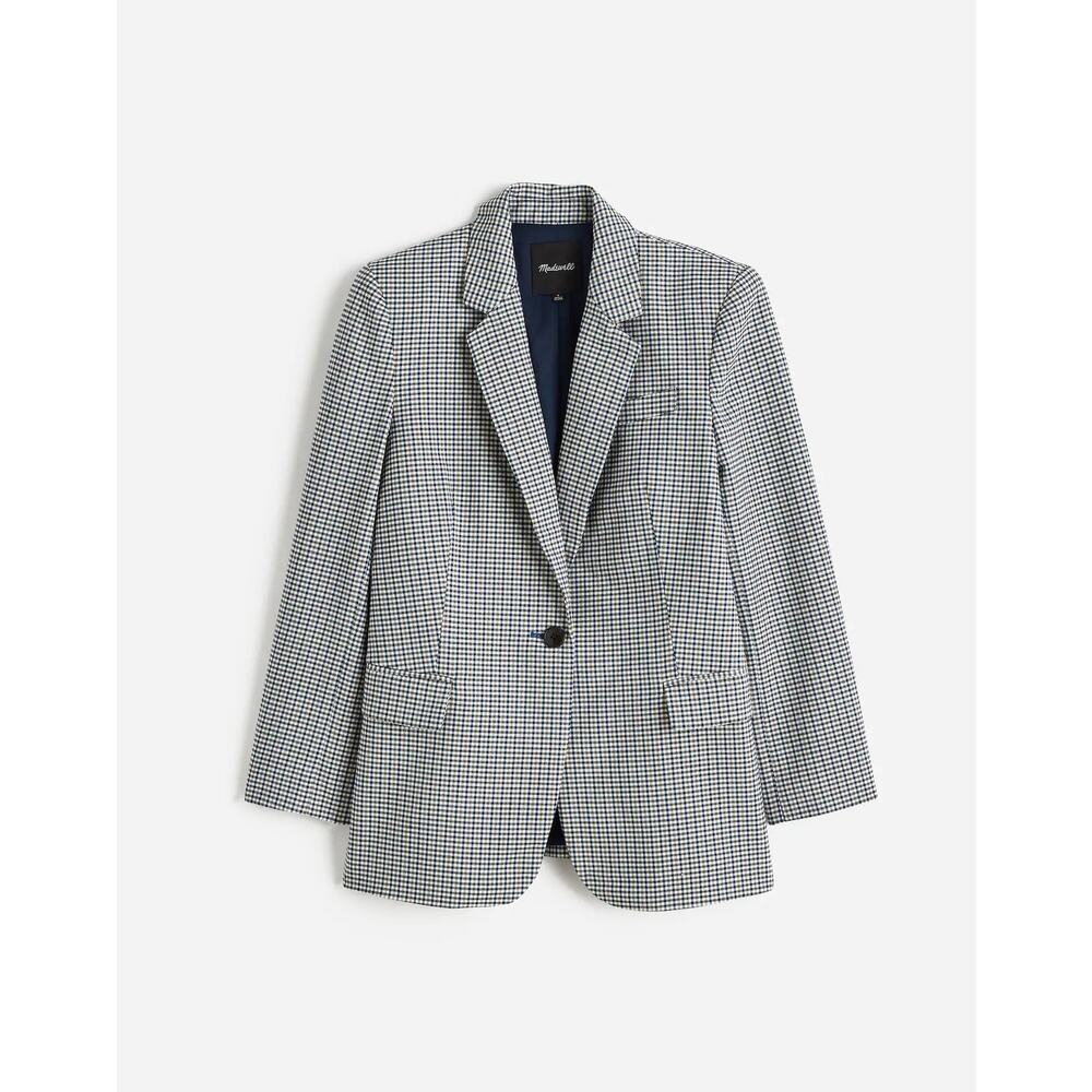 Madewell Kline Houndstooth Blazer Jacket NWT